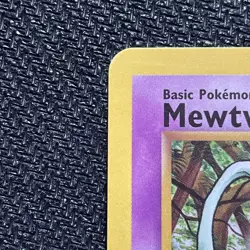 Mewtwo #12 WOTC Black Star Promo Pokemon English Near Mint/ Lightly Played - Image 2