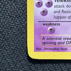 Mewtwo #12 WOTC Black Star Promo Pokemon English Near Mint/ Lightly Played - Image 5