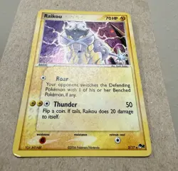 Raikou MP 3/17 Holo Rare POP Series 2 🏝 Pokemon 2006 - Image 2