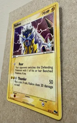 Raikou MP 3/17 Holo Rare POP Series 2 🏝 Pokemon 2006 - Image 4