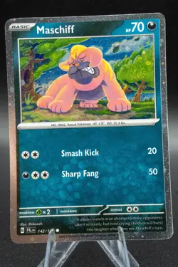 Pokemon TCG Maschiff Cosmos Holo Paldea Evolved PAL Set Near Mint NM + Very Good - Image 1