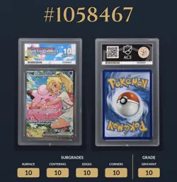 Pokemon TCG Lillie’s Clefairy Ascended Heroes 280/217 Ace 10 perfect subgrades - Image 3