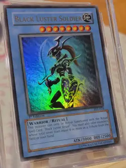Yu-Gi-Oh! TCG Black Luster Soldier SYE-024 1st Edition Grade 9.5 - Image 2