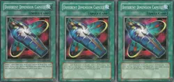YUGIOH Different Dimension Capsule Duelist Pack: Zane Truesdale DP04-EN019 Un MP - Image 1