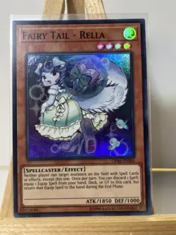 Yu-Gi-Oh! Fairy Tail - Rella | Super Rare | OP06-EN005 | Unlimited Edition | NM - Image 1