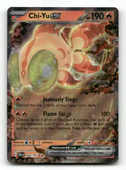 Chi-Yu ex 040/193 - Paldea Evolved - Pokemon Card NM/M - Image 1