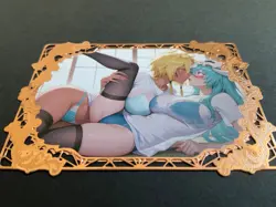 Goddess Story Gold METAL Card - Random Serial Number #/100! Nelliel Bikini Anime - Image 3