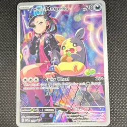 The Pokemon Company Marnie's Morpeko SVP 206 Promo Full Art Holo Basic 70HP EN - Image 1