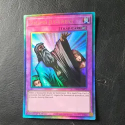 RA02-EN075 Solemn Judgment : Collector's Rare 1st Edition YuGiOh Card - Image 1