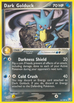 Dark Golduck 35/109 Uncommon Team Rocket Returns Pokemon Near Mint - Image 1