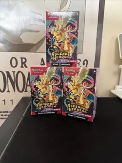Pokemon Mega Evolution Ascended Heroes Booster Bundle Includes 6 Booster Packs - Image 1