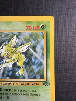Pokemon TCG Scyther 26/64 1st Edition RARE WOTC 1999 LP/NM - Image 2