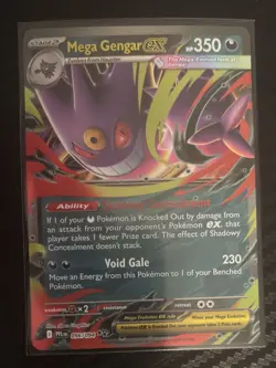POKEMON TCG Phantasmal Flames MEGA GENGAR EX Card 056/094 - Image 4