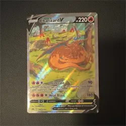 Pokemon Charizard V SWSH: Sword & Shield Promo SWSH260 220 HP Basic Holo English - Image 1
