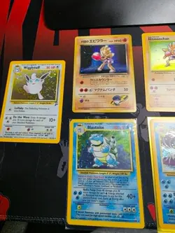 Pokemon base set pokemon cards TCG/OCG including several pieces from the 90's - Image 1