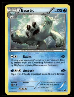Beartic 37/99 Next Destinies Rare Pokemon - Image 1