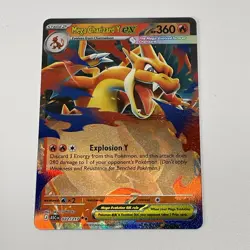 Pokemon TCG Mega Charizard Y Ex 022/217 Ascended Heroes Card - Image 1