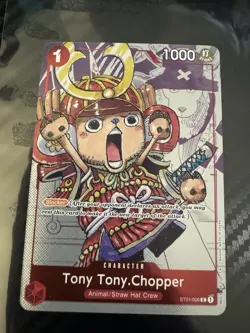 Tony Tony.Chopper ST01-006 (Alternate Art) ST01-006 One Piece Promotion Card NM - Image 1