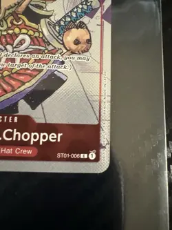 Tony Tony.Chopper ST01-006 (Alternate Art) ST01-006 One Piece Promotion Card NM - Image 2