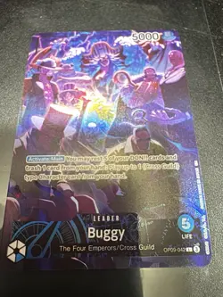 Buggy (Eng Ver. 2nd Anniversary Set) OP09-042 One Piece Promotion Card NM - Image 1