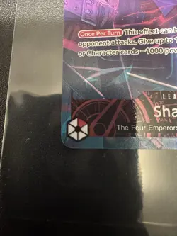 Shanks (English Version 2nd Anniversary Set OP09-001 One Piece Promotion Card NM - Image 4