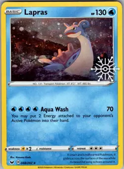 Lapras - (Holiday Calendar) Promo Miscellaneous Cards & Products 048/202 LP - Image 1