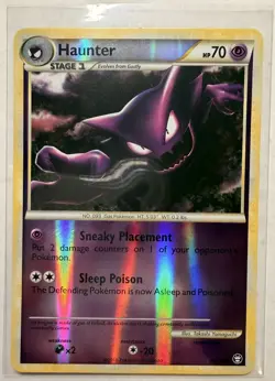 Haunter 35/102 - HGSS Triumphant - Reverse Holo - Pokemon Card - NM - Image 1