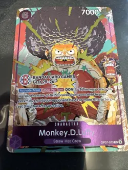 Monkey.D.Luffy (BANDAI Card Games Fest 25-26) OP07-073 One Piece Promotion Cards - Image 1