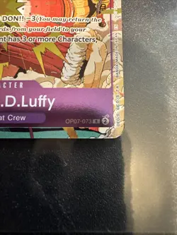 Monkey.D.Luffy (BANDAI Card Games Fest 25-26) OP07-073 One Piece Promotion Cards - Image 2