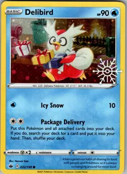 Delibird - (Holiday Calendar) Promo Miscellaneous Cards & Products 032/198 NM - Image 1