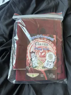 Khalsa Brain Games Classic Standard Playmat Scarlet V8x CCG Card Accessory - Image 1