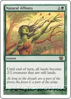 MTG - NATURAL AFFINITY - Eighth Edition (R) - Image 1
