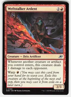 WEFTSTALKER ARDENT 169 UNCOMMON EDGE OF ETERNITIES MAGIC: THE GATHERING NM/M - Image 1