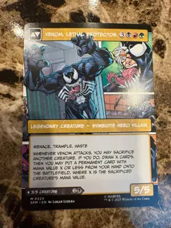 EDDIE BROCK/VENOM, LETHAL PROTECTOR Magic MTG Marvel's Spider-Man - Image 2