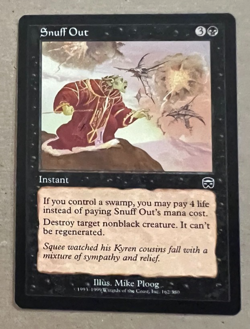 Snuff Out - Mercadian Masques - MTG - Magic the Gathering - Image 1