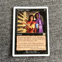 MTG Vampiric Tutor 6th Sixth Edition LP - Image 1