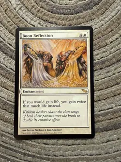 BOON REFLECTION - Rare - Shadowmoor (Lorwyn) - Image 1