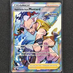 Mustard - 162/163 - Full Art - Battle Styles - Pokemon Card - VLP - Image 2