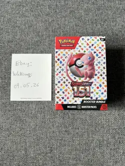 Pokemon Scarlet and Violet 151 Booster Bundle Brand New Sealed 820650853210 - Image 1