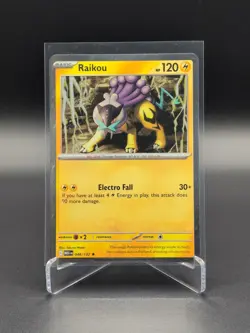 Pokemon Raikou (Cosmo Holo) Mega Evolution Promos 048/132 #1 - Image 1