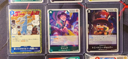 One Piece OP15 Genuine Japenese LOT of 7 Rare Foil, 1 Leader card and bulk - Image 3