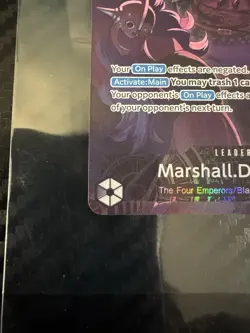 Marshall.D.Teach (English Version 2nd Anniversary Set) OP09-081 One Piece... - Image 3