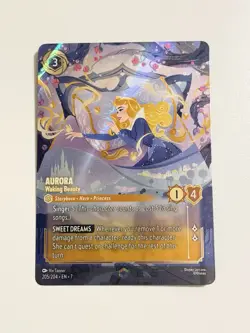 Disney Lorcana Aurora - Waking Beauty Enchanted 205/204 Holo EN - Image 1