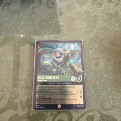 Disney Lorcana Wilds Unknown Legendary Foil Buzz Lightyear Jungle Ranger 91/204 - Image 1