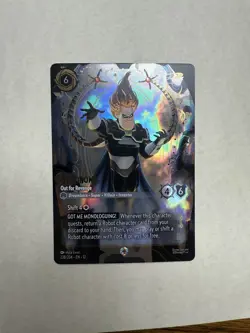 Enchanted Foil SYNDROME OUT FOR REVENGE 1x Disney Lorcana Wilds Unknown 238/204 - Image 3