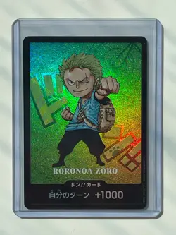 Roronoa Zoro Don!! Card ONE PIECE Premium Card Collection Kumamoto TCG Japan NM - Image 1