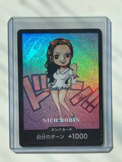 Nico Robin Don!! Card ONE PIECE Premium Card Collection Kumamoto Edition TCG NM - Image 1