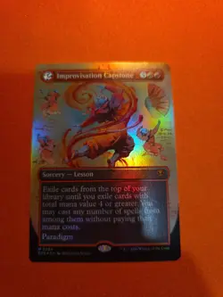 Improvisation Capstone (Borderless) Secrets of Strixhaven Foil - Image 1