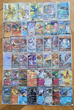 Pack of 50 Pokemon Cards: EX, MEGA EX, GX, TAG TEAMS, BREAK, JUMBO. - Image 1
