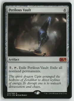 Perilous Vault Lightly Played Magic 2015 (M15) Magic: The Gathering - Image 1